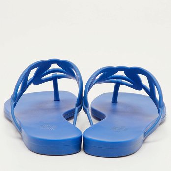 Egerie Blue Thong Sandals