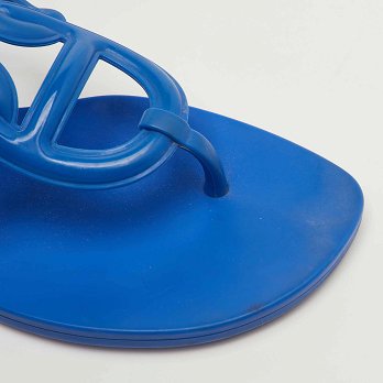 Egerie Blue Thong Sandals