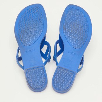 Egerie Blue Thong Sandals