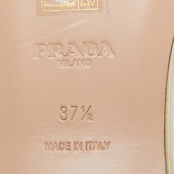 Brown Croc Embossed Leather Flat Slide
