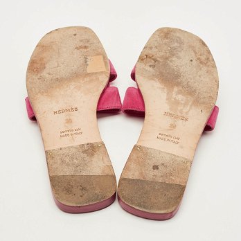 Oran Pink Suede Flat Slide