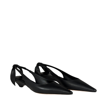 KITTY CHANEL BOW SLINGBACKS