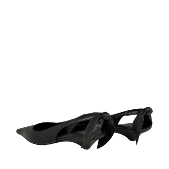 KITTY CHANEL BOW SLINGBACKS