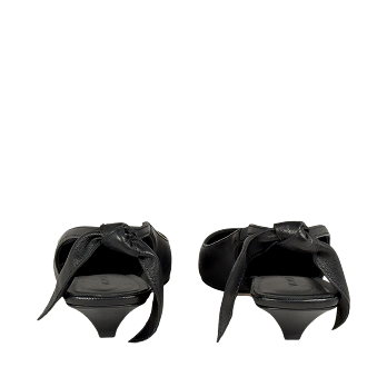 KITTY CHANEL BOW SLINGBACKS