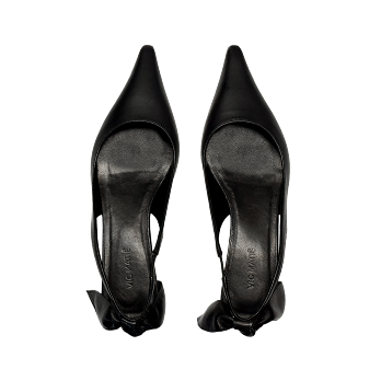 KITTY CHANEL BOW SLINGBACKS