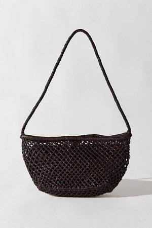MESH CRESCENT BAG