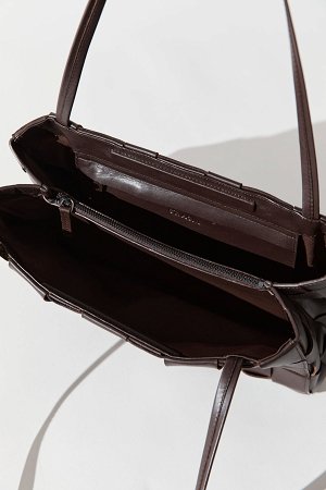 SLIM WOVEN TOTE