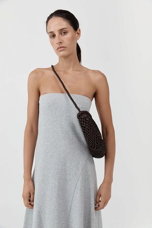 MESH CRESCENT BAG
