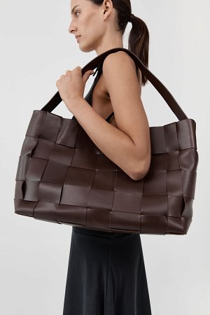 WOVEN LARGE TOTE