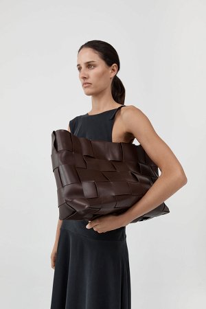 WOVEN LARGE TOTE