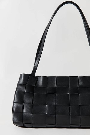 SLIM WOVEN TOTE