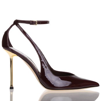 PATENT SLINGBACK 105 PUMPS GOLDEN HEEL