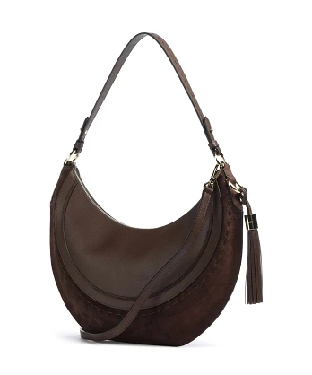 HOBOHEME DE LANCEL MEDIUM SUEDE