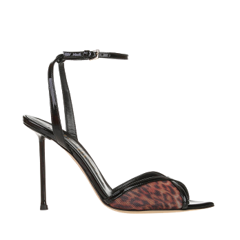 PIXEL ANIMAL PRINT SANDALS 105
