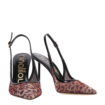 HELEN ANIMAL PRINT SLINGBACK