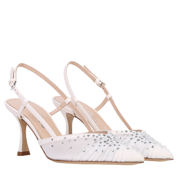 AMY 70 SLINGBACK CRYSTALS