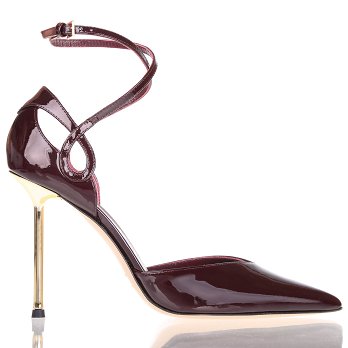 PATENT WRAP 105 PUMPS GOLDEN HEEL
