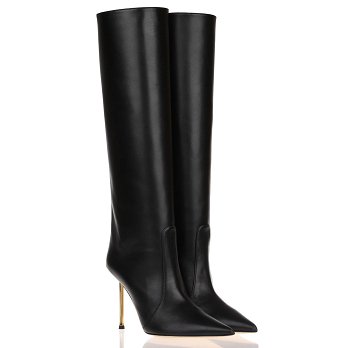 LEATHER GOLDEN HEEL 105 BOOTS