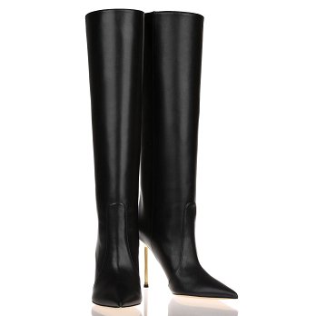 LEATHER GOLDEN HEEL 105 BOOTS