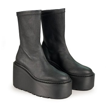 ZEPPA STRIPY SOCK ANKLE BOOTS