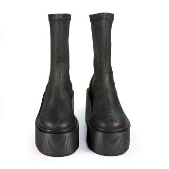 ZEPPA STRIPY SOCK ANKLE BOOTS