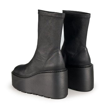 ZEPPA STRIPY SOCK ANKLE BOOTS
