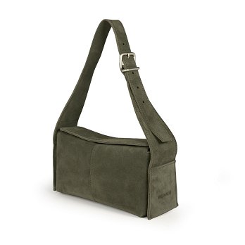 VELOUR CROSS BODY BAG