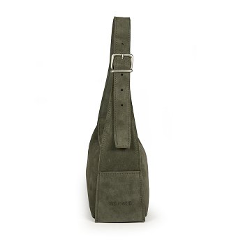 VELOUR CROSS BODY BAG