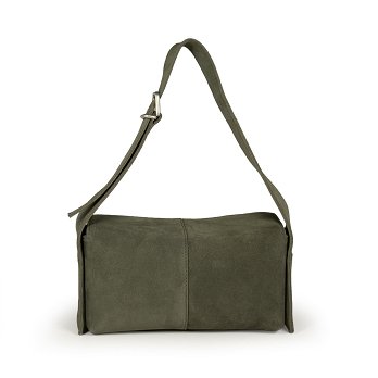 VELOUR CROSS BODY BAG