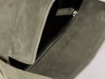 VELOUR CROSS BODY BAG