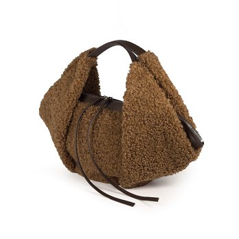SAUVAGE FUR SHOULDER BAG