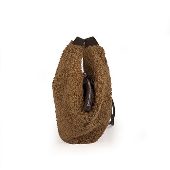 SAUVAGE FUR SHOULDER BAG