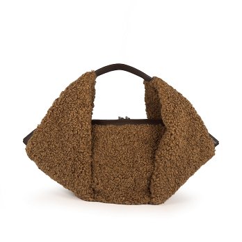 SAUVAGE FUR SHOULDER BAG