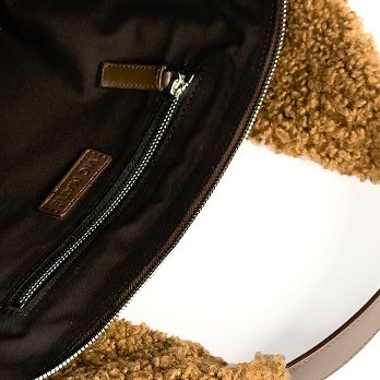SAUVAGE FUR SHOULDER BAG