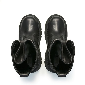 STIVALE BOB BIKER BUCKLE BOOTS