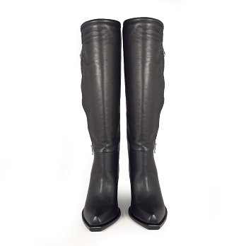 TOUCHE ZIPPER COWBOY BOOTS