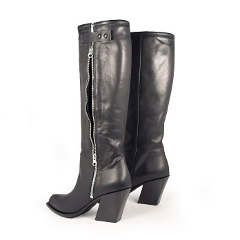 TOUCHE ZIPPER COWBOY BOOTS