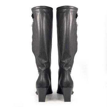 TOUCHE ZIPPER COWBOY BOOTS