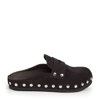 BOHO SUEDE SABOT