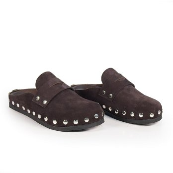 BOHO SUEDE SABOT