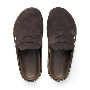 BOHO SUEDE SABOT