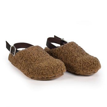 FUR SLINGBACK SABOT