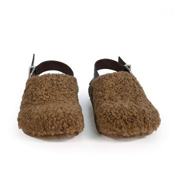 FUR SLINGBACK SABOT