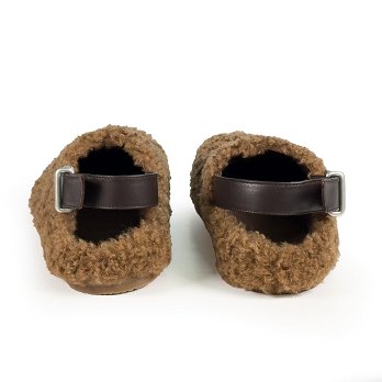 FUR SLINGBACK SABOT