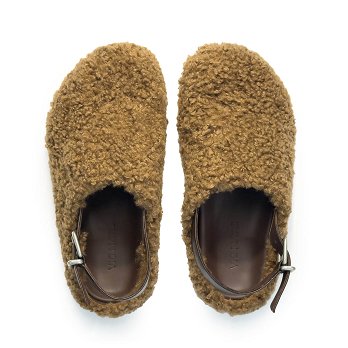 FUR SLINGBACK SABOT