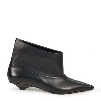 KITTY LEATHER ANKLE BOOTS