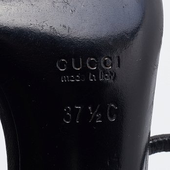 Black Leather Ankle Strap Sandals