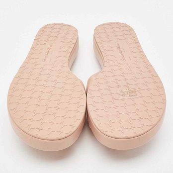 Pink Leather Alima Sandals