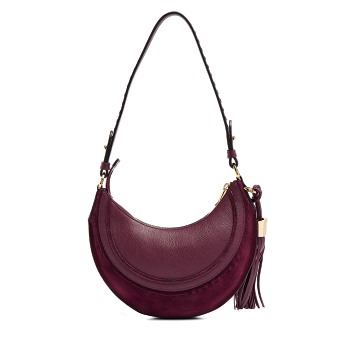HOBOHEME DE LANCEL SMALL SUEDE