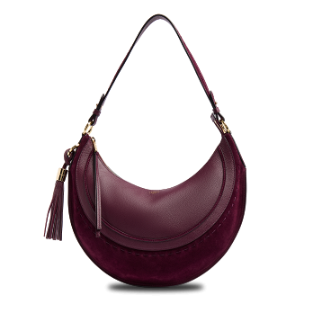 HOBOHEME DE LANCEL MEDIUM SUEDE